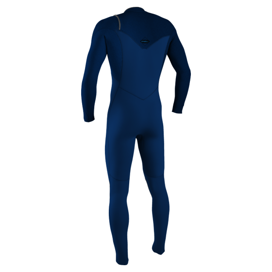 O'Neill Mens Hyperfreak 5/4 Chest Zip Wetsuit - Navy/Navy-Mens Wetsuits-troggs.com