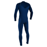 O'Neill Mens Hyperfreak 5/4 Chest Zip Wetsuit - Navy/Navy-Mens Wetsuits-troggs.com