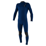 O'Neill Mens Hyperfreak 5/4 Chest Zip Wetsuit - Navy/Navy-Mens Wetsuits-troggs.com