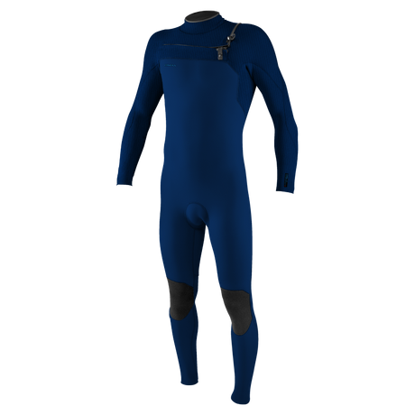 O'Neill Mens Hyperfreak 5/4 Chest Zip Wetsuit - Navy/Navy-Mens Wetsuits-troggs.com