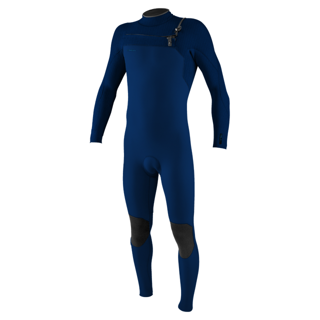 O'Neill Mens Hyperfreak 5/4 Chest Zip Wetsuit - Navy/Navy-Mens Wetsuits-troggs.com