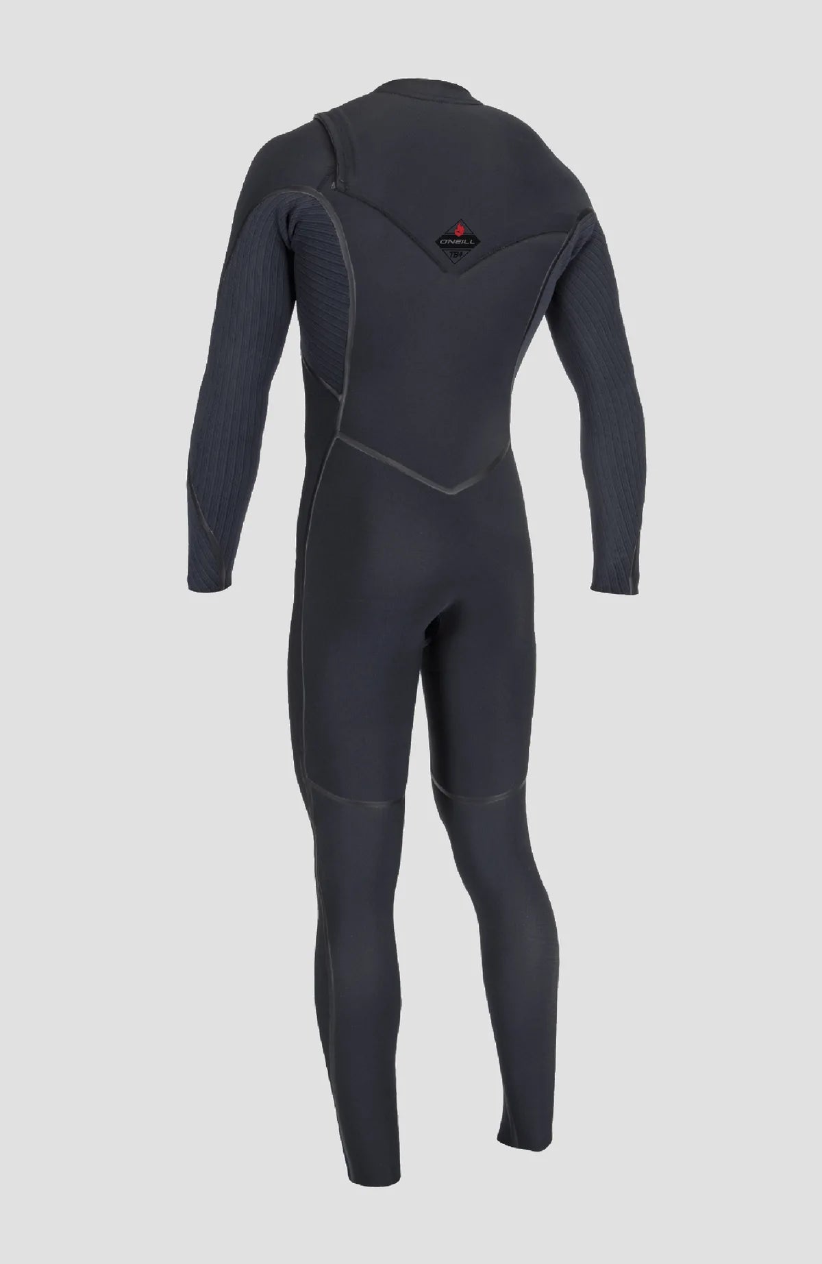 O'Neill Mens Hyperfreak Fire 5/4+ Chest Zip Wetsuit - Black-Mens Wetsuits-troggs.com