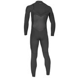 O'Neill Mens Ninja 4/3 Chest Zip Wetsuit - Black-Mens Wetsuits-troggs.com
