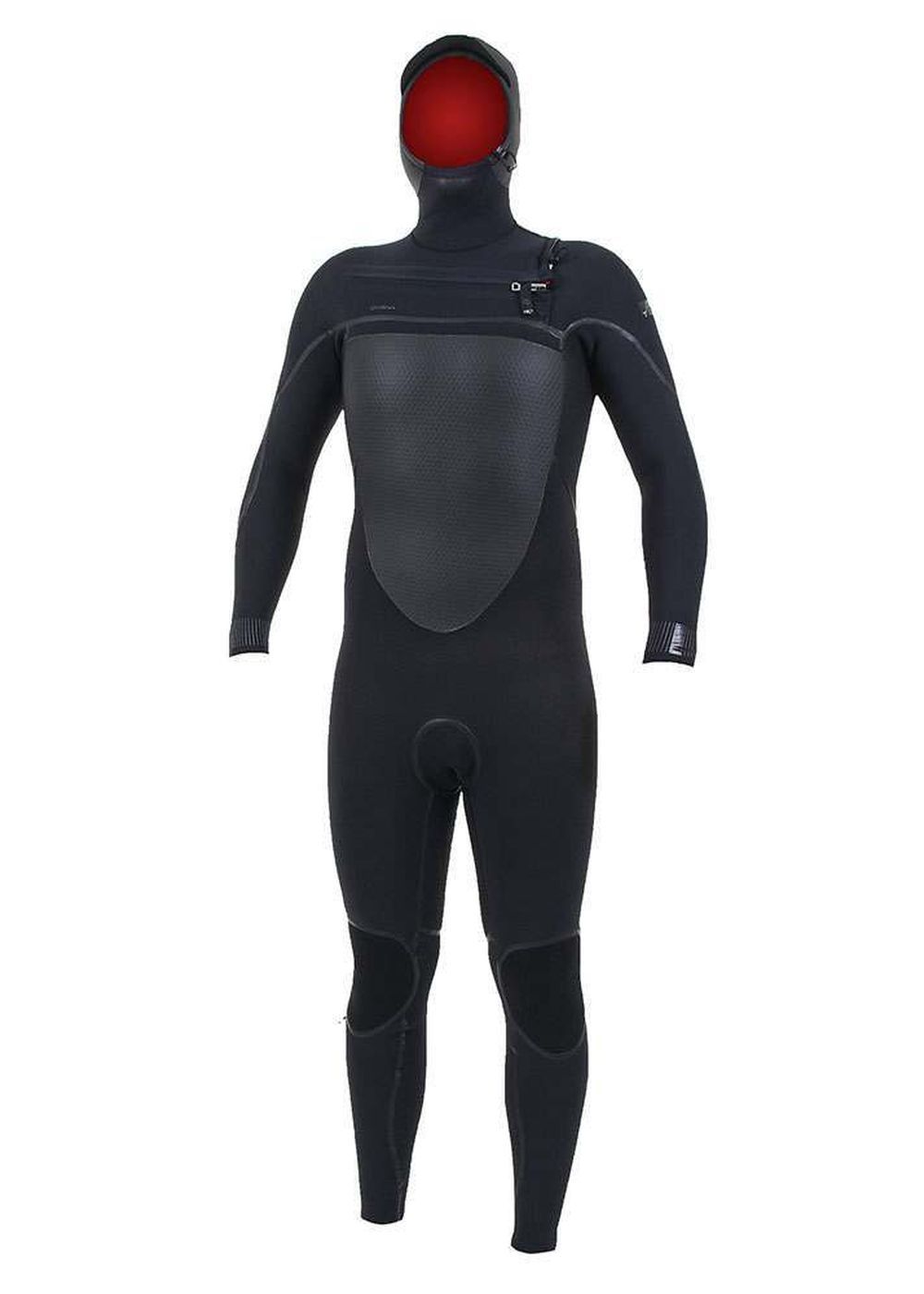 O'Neill Mens Psycho Tech 6/4 Hooded Wetsuit - Black-Mens Wetsuits-troggs.com