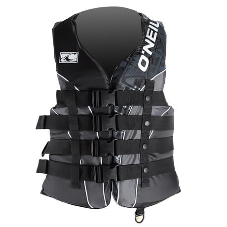 O'Neill Superlite 50N ISO Vest - Black/Smoke/White-Surf Accessories-troggs.com