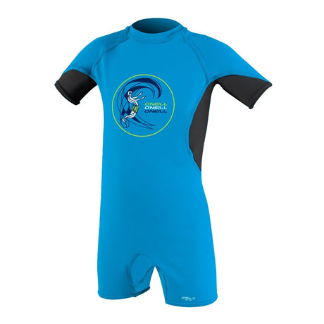 O'Neill Toddler O'Zone UV Rash Suit - Sky/Black/Lime-Kids Wetsuits-troggs.com