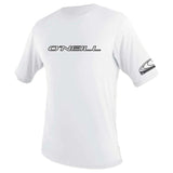 O'Neill Youth Basic Skins S/S Rash Vest-Rash Vests & Thermal Vests-troggs.com