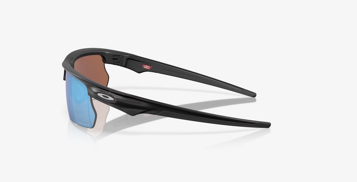 Oakley BiSphaera - Matte Black Frame with Prizm Deep Water Polarized Lens-Sunglasses-troggs.com