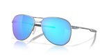 Oakley Contrail - Satin Chrome Frame with Prizm Sapphire Lens-Sunglasses-troggs.com