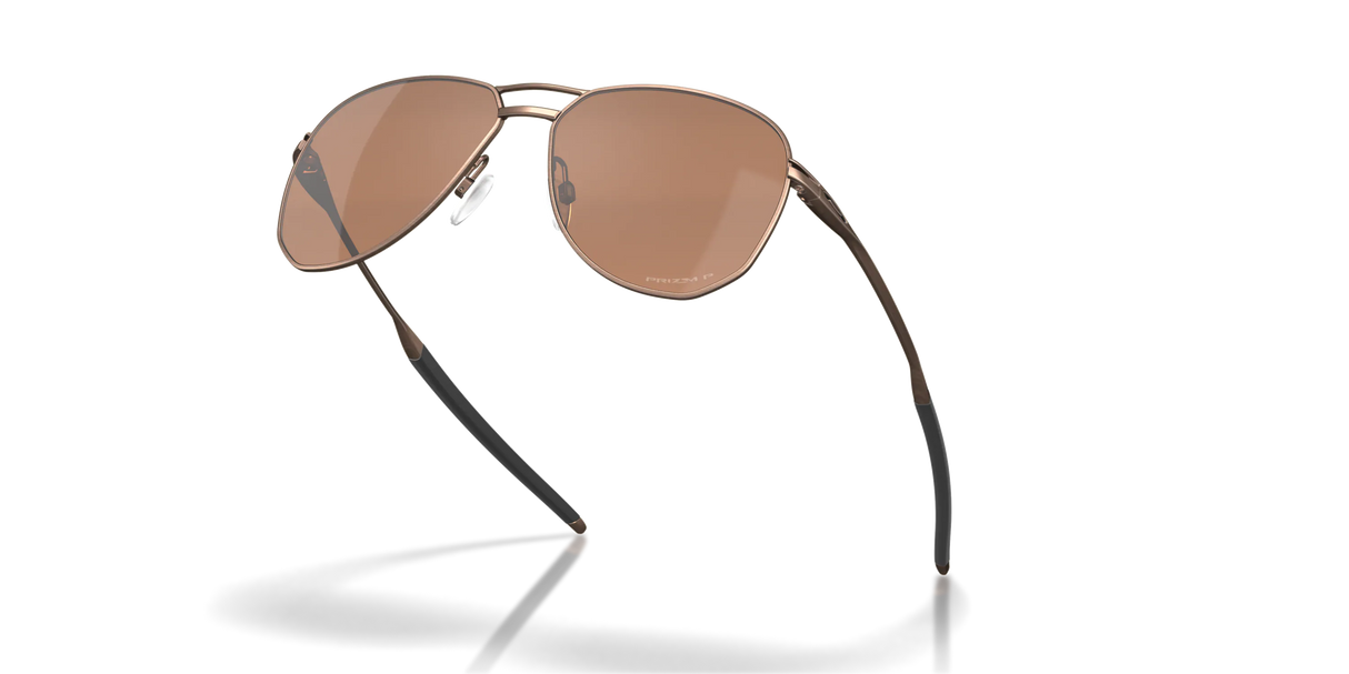 Oakley Contrail - Satin Toast Frame with Prizm Tungsten Polarized Lens-Sunglasses-troggs.com