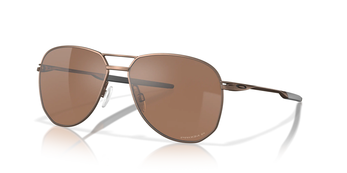 Oakley Contrail - Satin Toast Frame with Prizm Tungsten Polarized Lens-Sunglasses-troggs.com