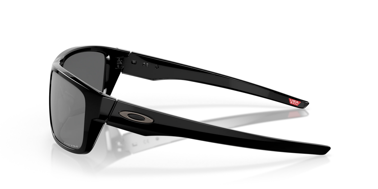 Oakley Drop Point - Polished Black Frame with Prizm Black Lens-Sunglasses-troggs.com