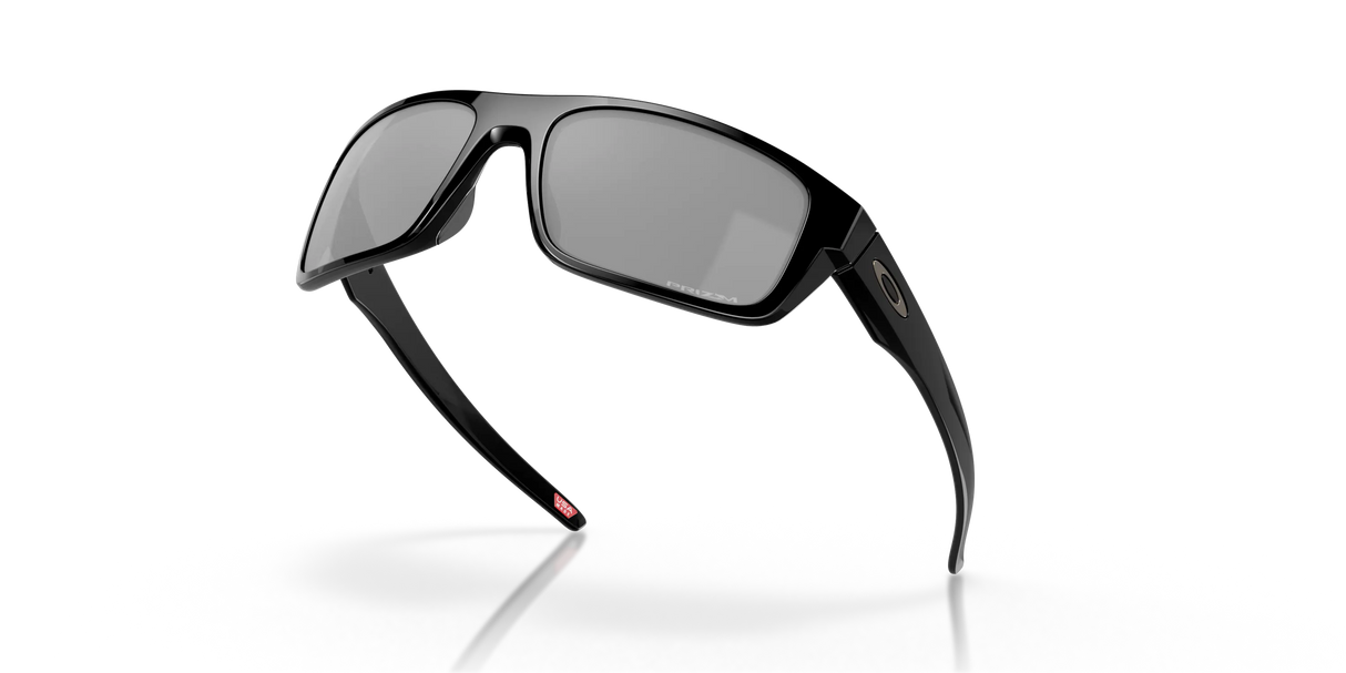 Oakley Drop Point - Polished Black Frame with Prizm Black Lens-Sunglasses-troggs.com