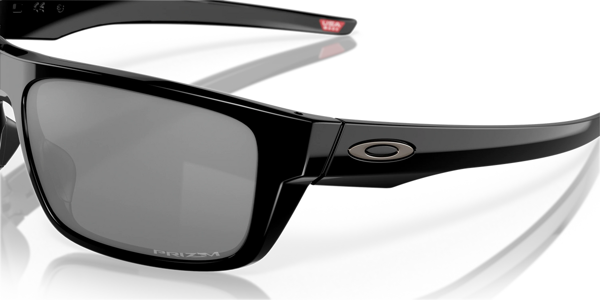 Oakley Drop Point - Polished Black Frame with Prizm Black Lens-Sunglasses-troggs.com