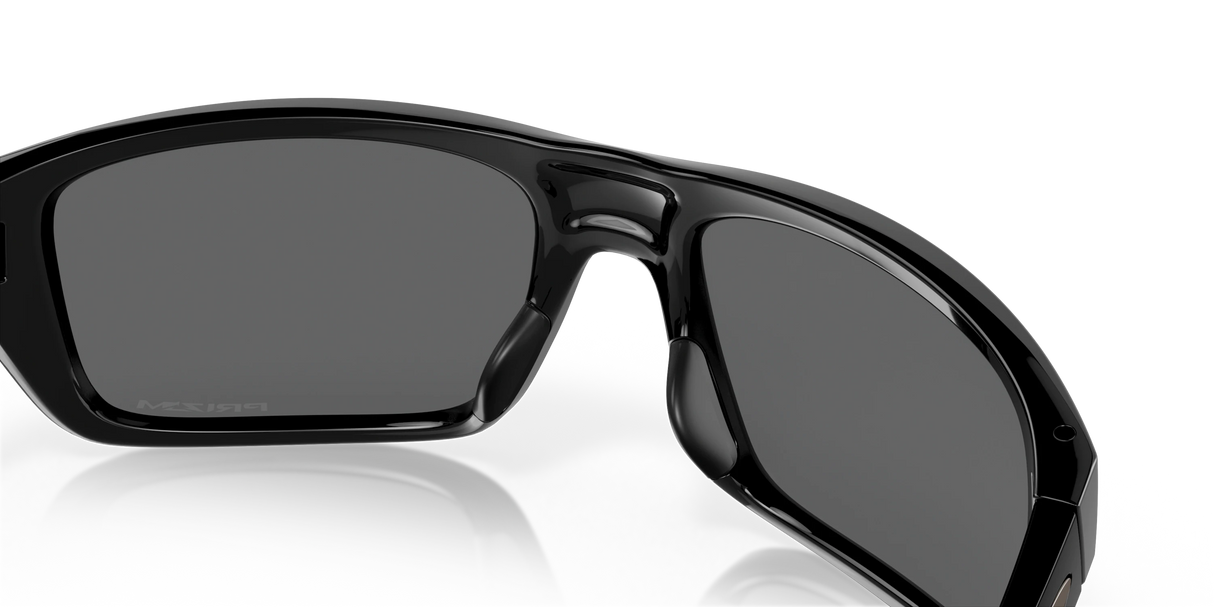 Oakley Drop Point - Polished Black Frame with Prizm Black Lens-Sunglasses-troggs.com