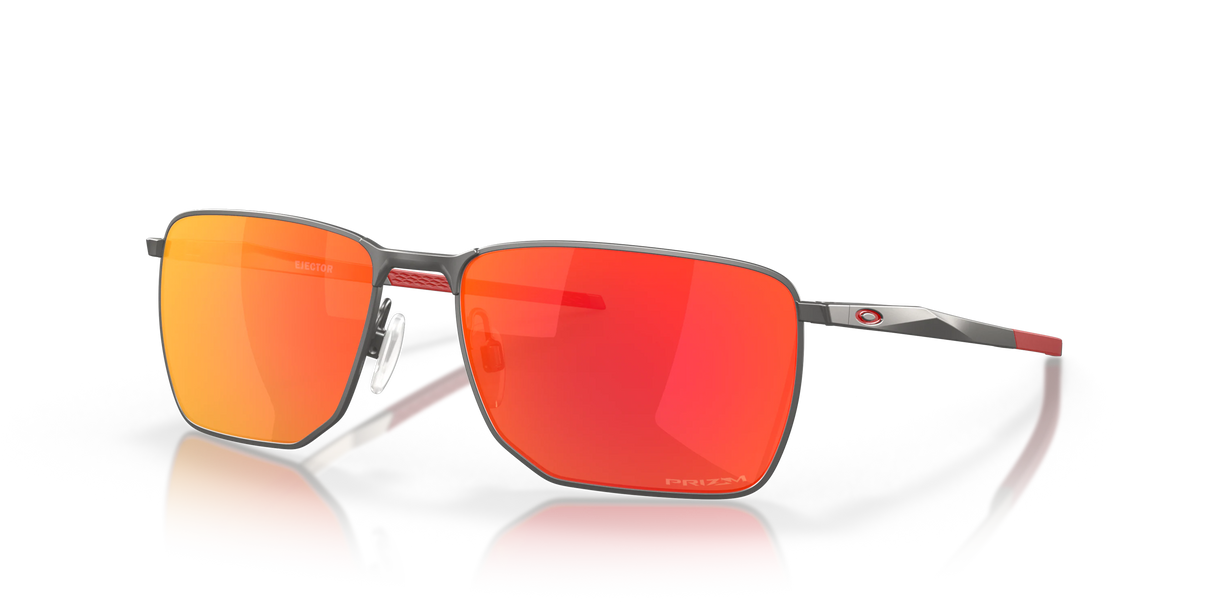 Oakley Ejector - Matte Gunmetal Frame with Prizm Ruby Lens-Sunglasses-troggs.com