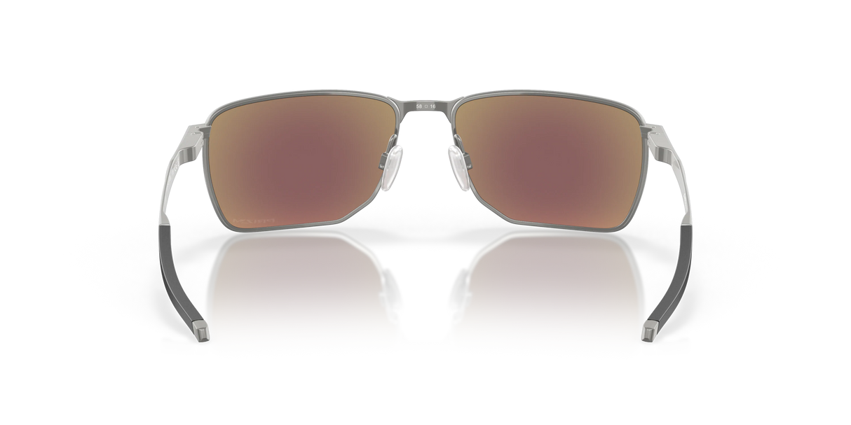 Oakley Ejector - Satin Chrome Frame with Prizm Sapphire Lens-Sunglasses-troggs.com