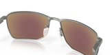 Oakley Ejector - Satin Chrome Frame with Prizm Sapphire Lens-Sunglasses-troggs.com