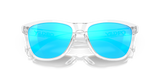 Oakley Frogskins - Crystal Clear Frame with Prizm Sapphire Lens-Sunglasses-troggs.com