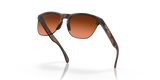 Oakley Frogskins Lite - Matte Brown Tortoise Frame with Prizm Brown Gradient Lens-Sunglasses-troggs.com