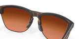 Oakley Frogskins Lite - Matte Brown Tortoise Frame with Prizm Brown Gradient Lens-Sunglasses-troggs.com