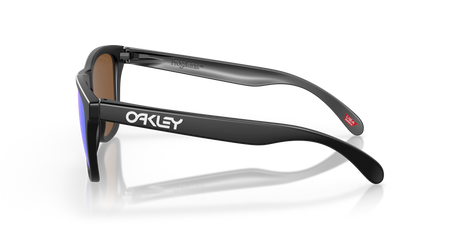 Oakley Frogskins - Matte Black Frame with Prizm Violet Lens-Sunglasses-troggs.com