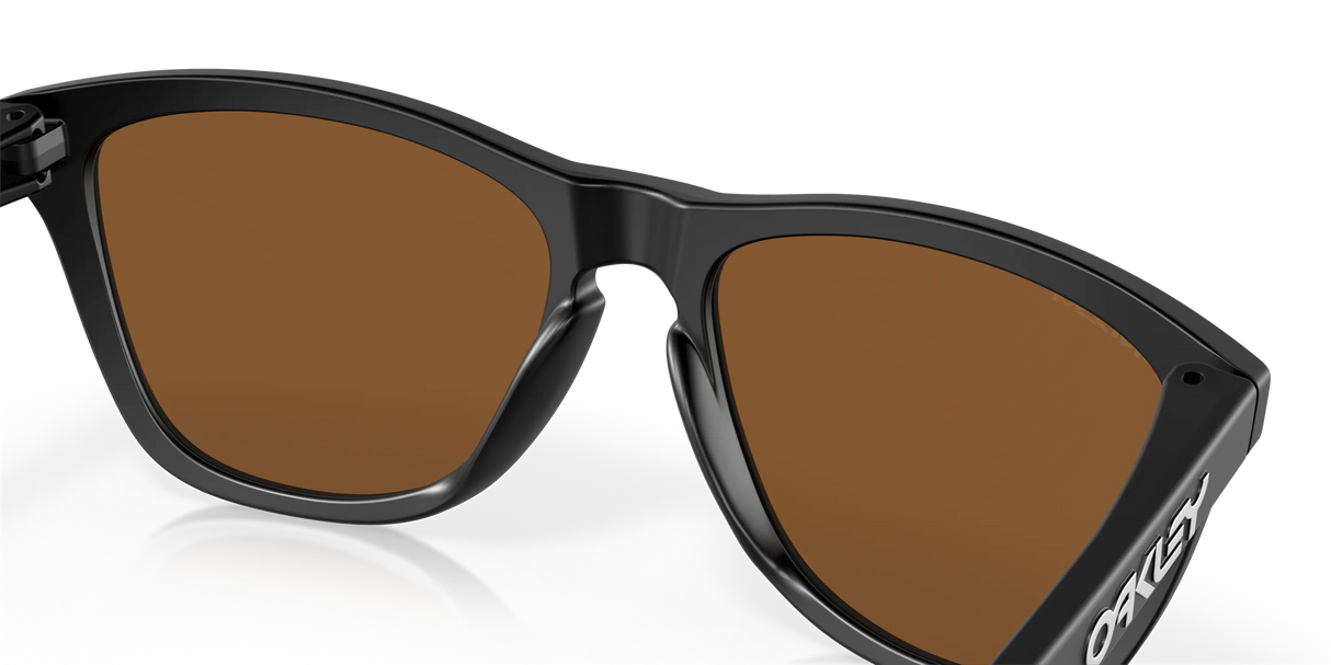 Oakley Frogskins - Matte Black Frame with Prizm Violet Lens-Sunglasses-troggs.com