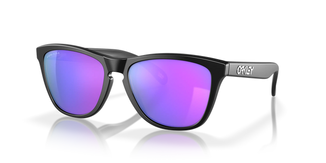 Oakley Frogskins - Matte Black Frame with Prizm Violet Lens-Sunglasses-troggs.com