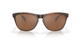 Oakley Frogskins - Matte Brown Tortoise Frame with Prizm Tungsten Lens-Sunglasses-troggs.com