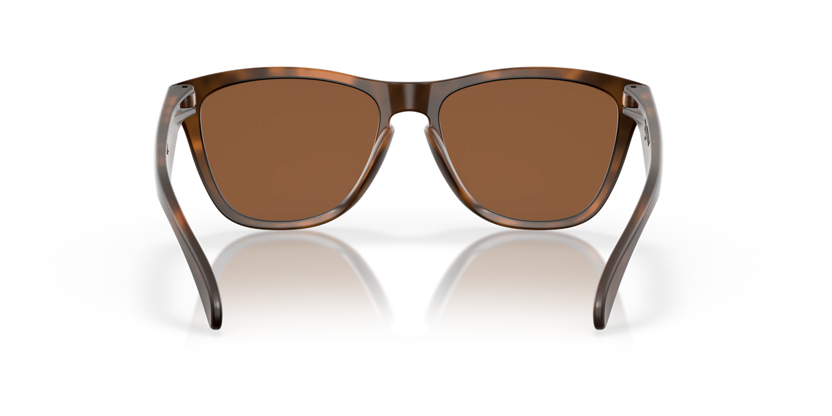 Oakley Frogskins - Matte Brown Tortoise Frame with Prizm Tungsten Lens-Sunglasses-troggs.com