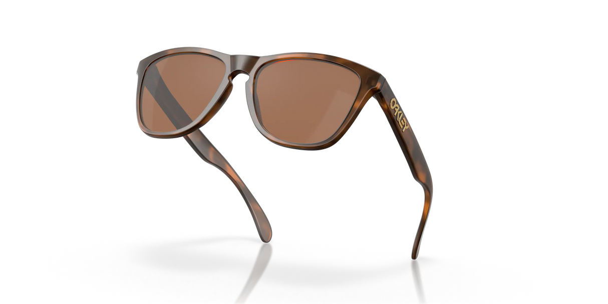 Oakley Frogskins - Matte Brown Tortoise Frame with Prizm Tungsten Lens-Sunglasses-troggs.com