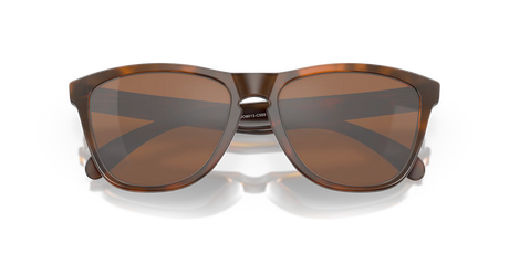 Oakley Frogskins - Matte Brown Tortoise Frame with Prizm Tungsten Lens-Sunglasses-troggs.com