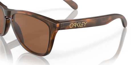 Oakley Frogskins - Matte Brown Tortoise Frame with Prizm Tungsten Lens-Sunglasses-troggs.com