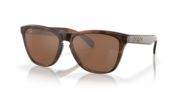 Oakley Frogskins - Matte Brown Tortoise Frame with Prizm Tungsten Lens-Sunglasses-troggs.com