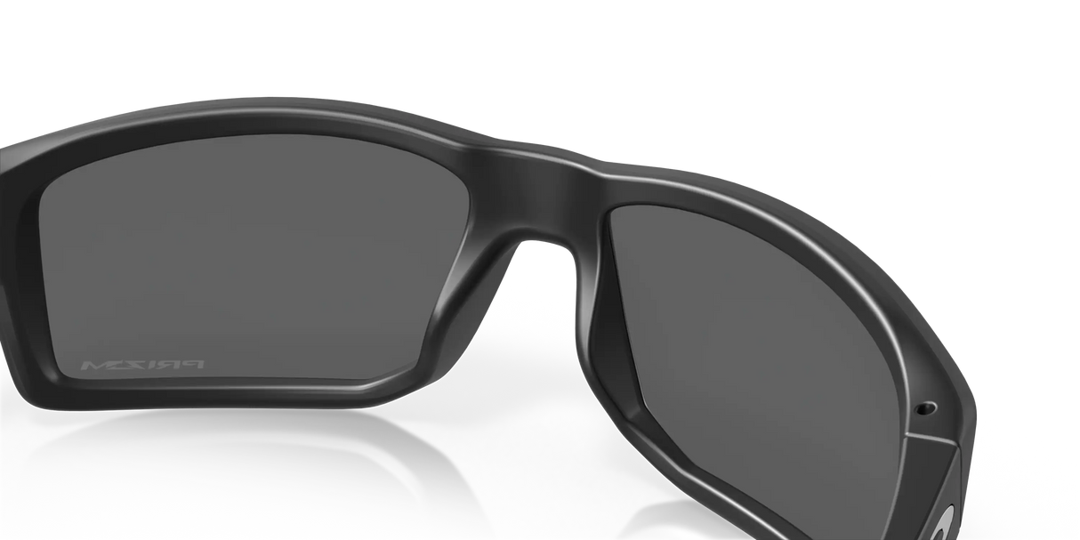 Oakley Gibston - Matte Black Frame with Prizm Black Lens-Sunglasses-troggs.com