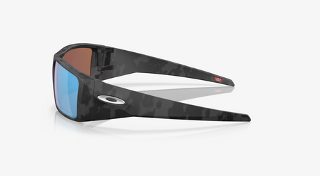 Oakley Heliostat - Matte Black Camo Frame with Prizm Deep Water Polarized Lens-troggs.com