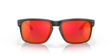 Oakley Holbrook - Matte Black Camo Frame with Prizm Ruby Lens-Sunglasses-troggs.com