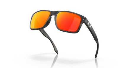 Oakley Holbrook - Matte Black Camo Frame with Prizm Ruby Lens-Sunglasses-troggs.com