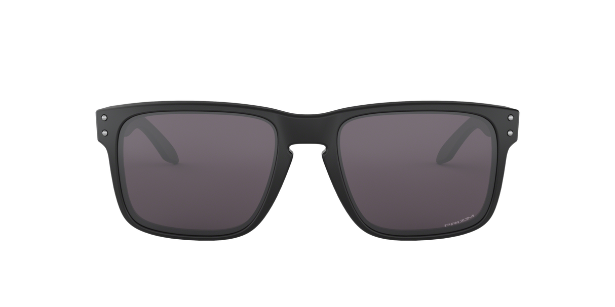 Oakley Holbrook - Matte Black Frame with Prizm Grey Lens-Sunglasses-troggs.com