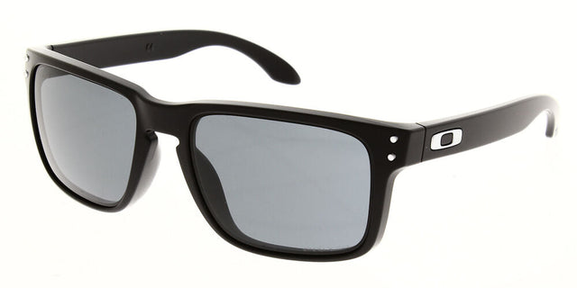 Oakley Holbrook - Matte Black Frame with Prizm Grey Lens-Sunglasses-troggs.com