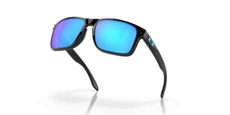 Oakley Holbrook - Polished Black Frame with Prizm Sapphire Lens-Sunglasses-troggs.com