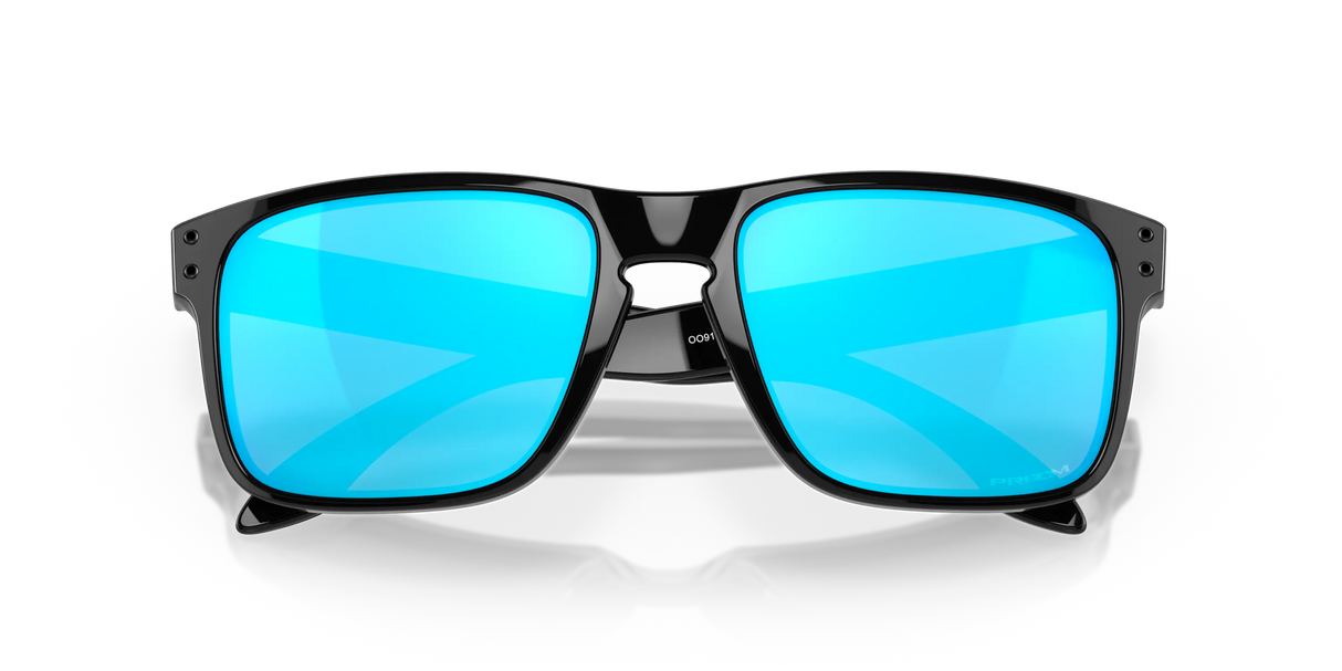 Oakley Holbrook - Polished Black Frame with Prizm Sapphire Lens-Sunglasses-troggs.com