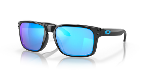 Oakley Holbrook - Polished Black Frame with Prizm Sapphire Lens-Sunglasses-troggs.com