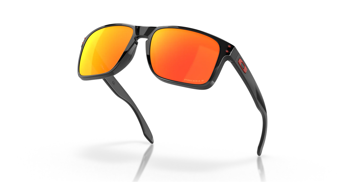 Oakley Holbrook XL - Black Ink Frame with Prizm Ruby Polarised Lens-Sunglasses-troggs.com