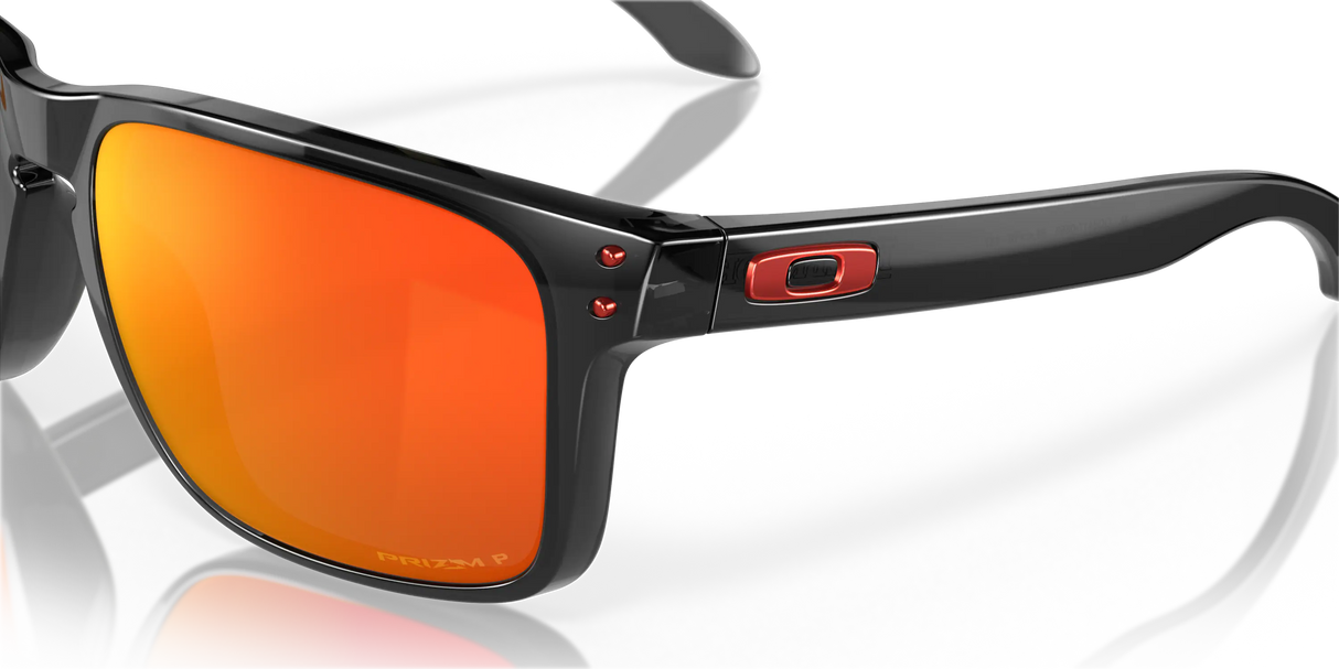 Oakley Holbrook XL - Black Ink Frame with Prizm Ruby Polarised Lens-Sunglasses-troggs.com