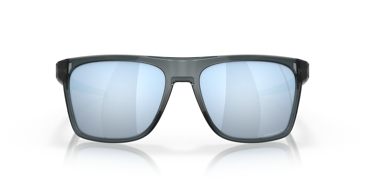 Oakley Leffingwell - Crystal Black Frame with Prizm Deep Water Polarized Lens-Sunglasses-troggs.com