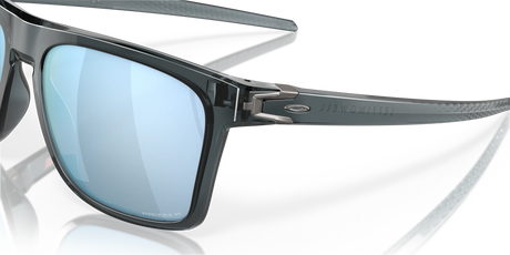 Oakley Leffingwell - Crystal Black Frame with Prizm Deep Water Polarized Lens-Sunglasses-troggs.com