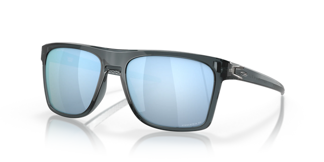 Oakley Leffingwell - Crystal Black Frame with Prizm Deep Water Polarized Lens-Sunglasses-troggs.com