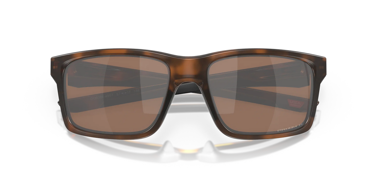 Oakley Mainlink - Matte Brown Tortoise Frame with Prizm Tungsten Polarized Lens-Sunglasses-troggs.com