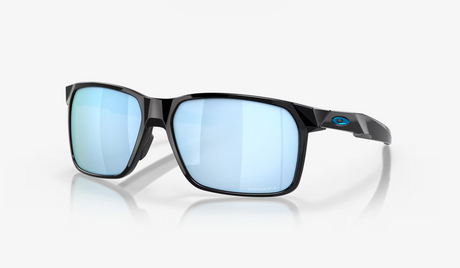 Oakley Portal X - Polished Black Frame with Prizm Deep Water Polarized Lens-troggs.com